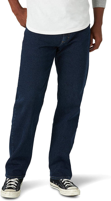 "Wrangler Men's Classic Flex Jeans - Relaxed Fit, 5-Pocket Style"