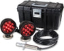 "Portable LED Towing Light Kit with Magnetic Mount and Carry Case"