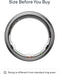 Ring Gen3 Horizon - Silver - Size 12 - Smart Ring - Size First with  Sizing Kit - Sleep Tracking Wearable - Heart Rate - Fitness Tracker - 5-7 Days Battery Life