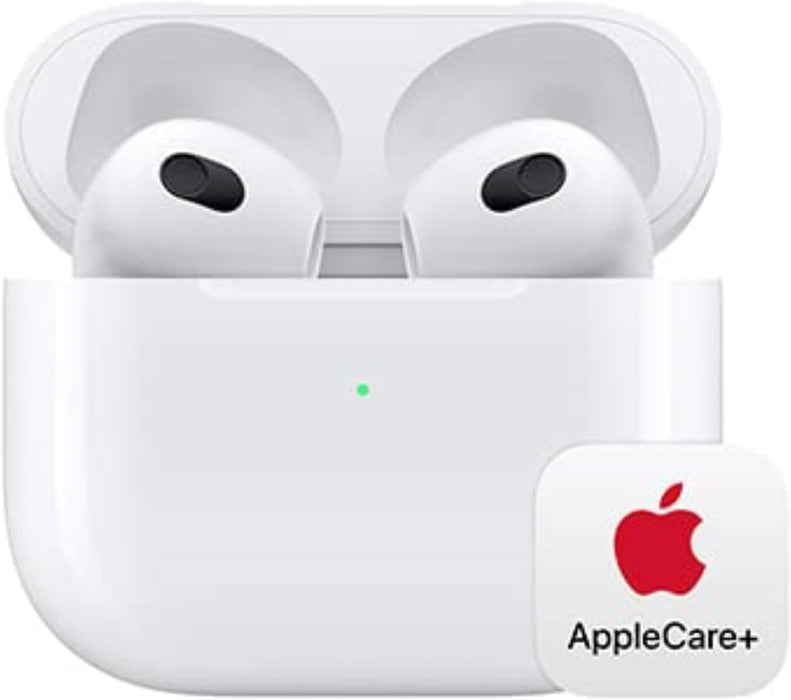 Airpods (3Rd Generation) Wireless Ear Buds, Bluetooth Headphones, Personalized Spatial Audio, Sweat and Water Resistant, Lightning Charging Case Included, up to 30 Hours of Battery Life