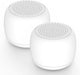 White Noise Machine  Mini Sound Machine for Adults Kids Baby | 15 Non-Looping Sounds | Timer | Easy to Pocket and Travel - White