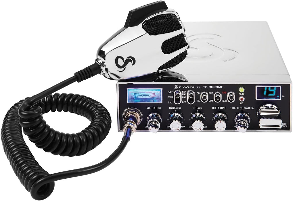 "29 LTD Classic CB Radio with Easy Operation and Emergency Ready Features"