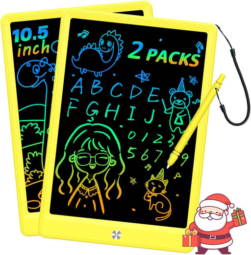 LCD Writing Tablet Doodle Board,10.5 Inch Colorful Drawing Pad,Electronic Drawing Tablet, Drawing Pads,Travel Gifts for Kids Ages 3 4 5 6 7 8 Year Old Girls Boys (Pink)