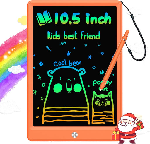 LCD Writing Tablet Doodle Board,10.5 Inch Colorful Drawing Pad,Electronic Drawing Tablet, Drawing Pads,Travel Gifts for Kids Ages 3 4 5 6 7 8 Year Old Girls Boys (Pink)