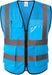 Multiple Pockets Class 2 High Visibility Reflective Safety Vest Men Women Work Construction Vest Meets ANSI Standards