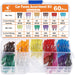 180Pcs Car Fuses Assorted Kit, 60 Mini Blade Car Fuse + 60 Standard Fuse Automotive + 60 Micro Fuse + 1 Puller –11 Specifications Mixed Auto Fuse: 2Amp 3A 5A 7.5A 10A 15A 20A 25A 30A 35A 40A