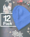 12 Pack Winter Beanie Hats for Men Women, Warm Cozy Knitted Cuffed Skull Cap, Wholesale