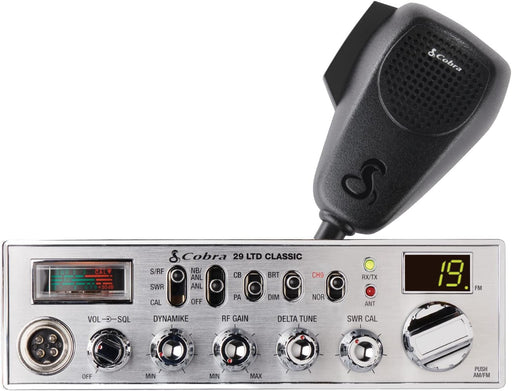 "29 LTD Classic CB Radio with Easy Operation and Emergency Ready Features"