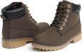 "Waterproof Women's Lace-Up Combat Boots for Comfortable Outdoor Work"