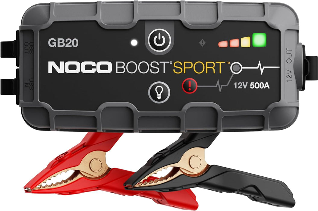 Boost Sport GB20: Ultra-Safe Lithium Jump Starter & Power Bank