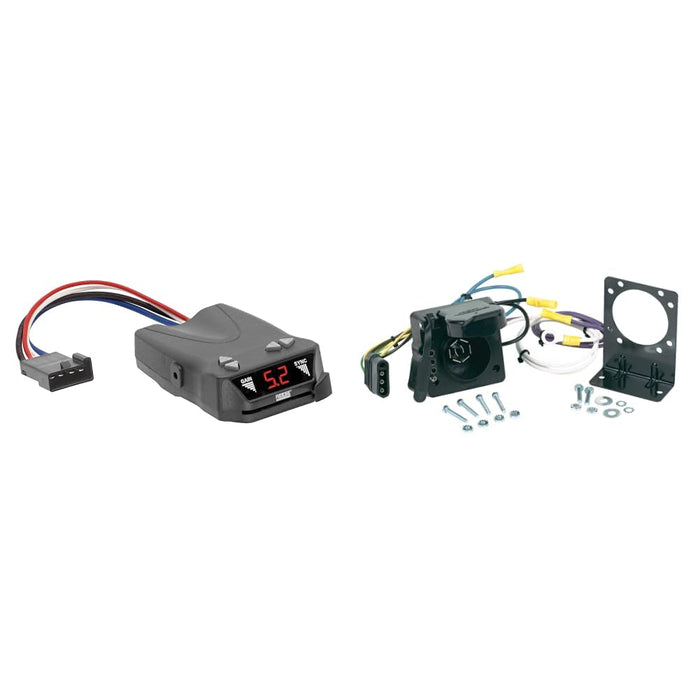 Towpower 8507111 Brakeman IV Digital Brake Control, Small Compact Design