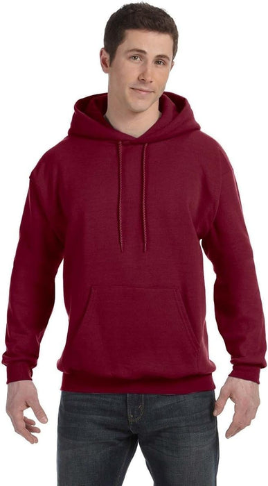 Men'S Ecosmart Hoodie, Midweight Fleece Sweatshirt, Pullover Hooded Sweatshirt for Men