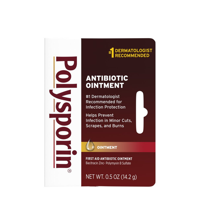 First Aid Topical Antibiotic Ointment, Travel Size, 0.5 Oz