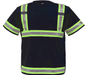 Reflective Safety Work Shirts for Men - High Visibility Short Sleeve T Shirts ANSI Class 3 Gear with Reflective Tape