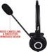 Truck Driver Headset RKING1000 Noise Cancelling Bluetooth(R) Headset Mono Wireless Headset with Advanced Noise Cancellation and Mic