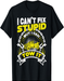 Tow Truck Driver Wrecker I Can'T Fix Stupid but I Can Tow It T-Shirt