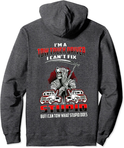 Proud Tow Truck Driver Pullover Hoodie