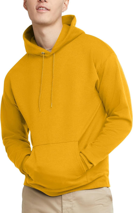 Men'S Ecosmart Hoodie, Midweight Fleece Sweatshirt, Pullover Hooded Sweatshirt for Men