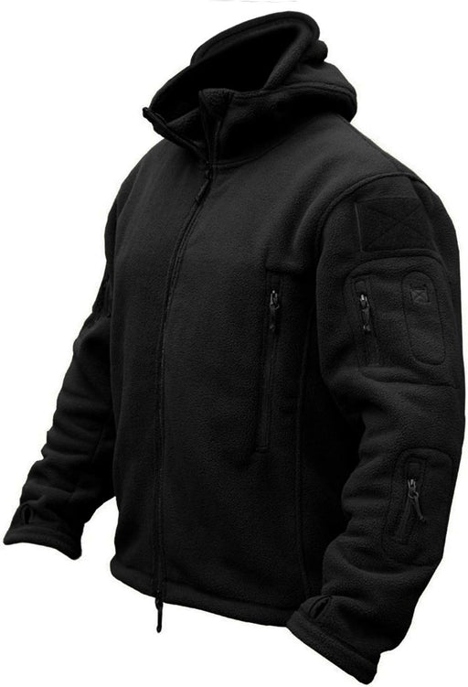 Men'S Military Tactical Sport Warm Fleece Hooded Outdoor Adventure Jacket Coats