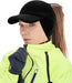 Women'S Winter Reflective Stretchy Ponytail Hat with Drop down Ear Flap