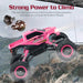 Remote Control Car for Girls 1/12 Scale Monster Trucks Dual Motors off Road RC Trucks, Girls Toys Gifts for Girls Daughter Kids, Birthday Gift Ideas, Pink